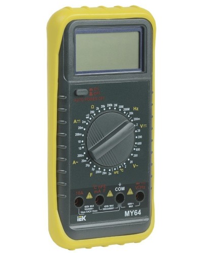 Мультиметр цифровой Professional MY64 (TMD-5S-064). Мультиметр цифровой. IEK в Череповце