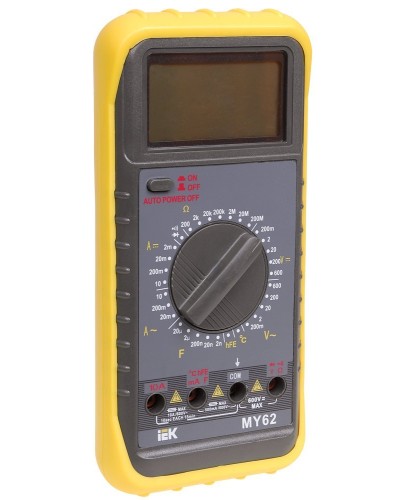 Мультиметр цифровой Professional MY62 (TMD-5S-062). Мультиметр цифровой. IEK в Череповце