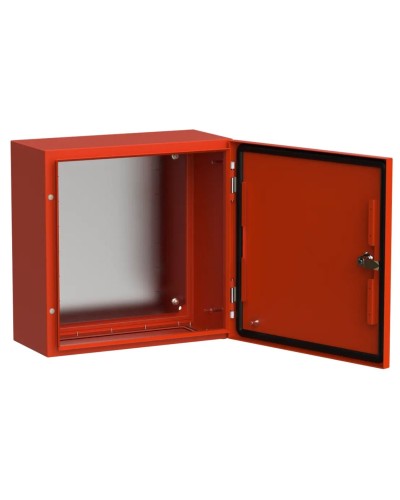 ЩМП-40.40.20 УХЛ1 IP66 RAL3020 TITAN 5 (TI5-13-N-040-040-020-66). Корпус металлический с монтажной платой. IEK в Череповце