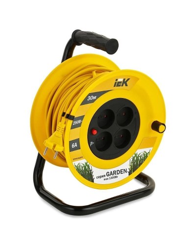 УК30 4 места, 30м (WKP23-06-04-30). Удлинитель на катушке Garden. IEK в Череповце