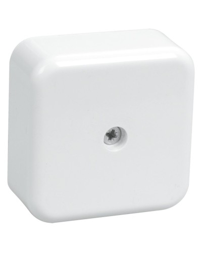 Коробка распаячная КМ41206-01 50х50х20 открытой проводки (4 клеммы 3 мм²) белая (UKO10-050-050-020-K01). Коробка распаячная безгалогенная (HF). IEK в Череповце
