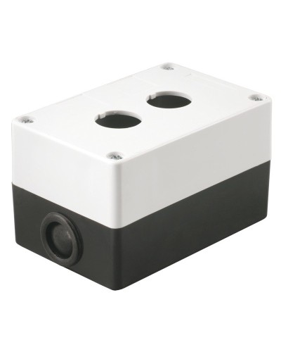 Корпус КП102 для кнопок 2 места белый (BKP10-2-K01). Корпус для кнопочных постов. IEK в Череповце