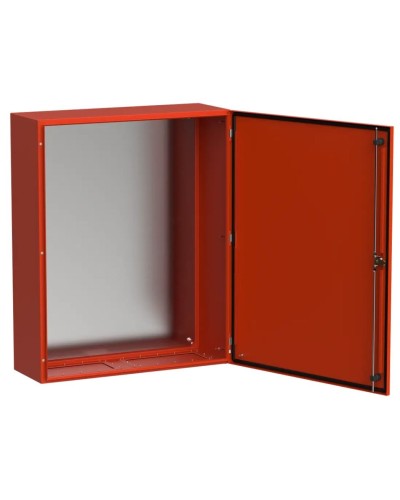 ЩМП-100.80.30 УХЛ1 IP66 RAL3020 TITAN 5 (TI5-13-N-100-080-030-66). Корпус металлический с монтажной платой. IEK в Череповце