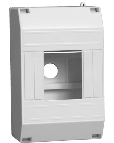 Корпус пластиковый КМПн 1/4 IP20 белый (MKP31-N-04-30-135). Щиток модульный без дверцы, настенный. IEK в Череповце