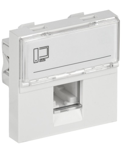 Розетка RJ45 кат.6 PRIMER РКИ-20-00-П-6 белый IEK (PR-KK40D-RI-0-2-1C06U-K01). Розетка RJ-45. IEK в Череповце