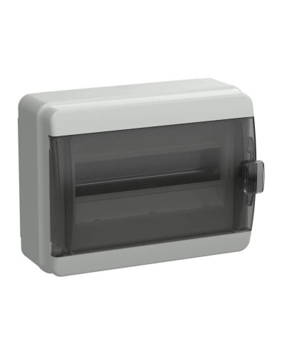 Корпус пластиковый КМПн-12 IP65 TEKFOR (TF5-KP72-N-12-65-K03-K02). Корпус модульный пластиковый черная прозрачная дверь. IEK в Череповце