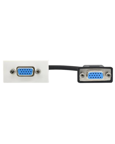 Розетка VGA M/M PRIMER РКМ-20-20-П белый IEK (PR-KK40D-RV-0-2-K01). Розетка. IEK в Череповце