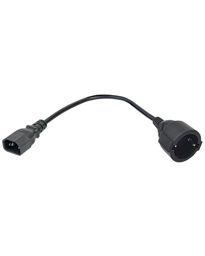 PC-C14D-10CM. Адаптер C14-Schuko. ITK в Череповце