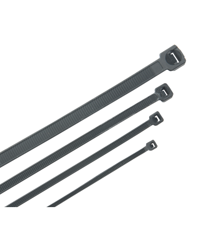 HKB-W48-L200 (100 шт). Хомут кабельный ХКн 4,8х200мм нейлон черный. ITK в Череповце