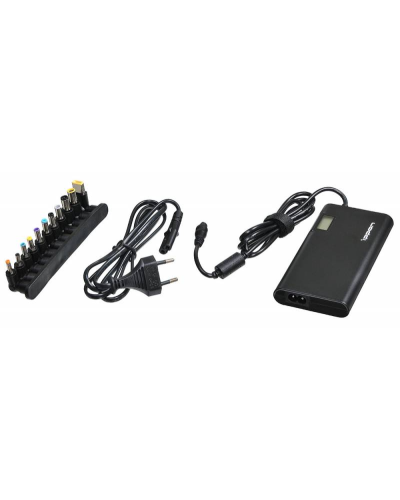 Блок питания Ippon SD90U автоматический 90W 15V-19.5V 11-connectors 4.5A 1xUSB 2.1A, LCD индикатор (705053). Блок питания. Ippon в Череповце