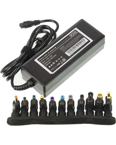 Блок питания Ippon E90 автоматический 90W 18.5V-20V 11-connectors 4.5A, LED индикатор (651780). Блок питания. Ippon в Череповце