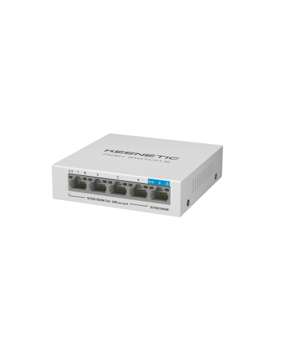 Keenetic KN-4610 (L2) 5х1Гбит/с 4PoE+ 60W. Коммутатор с PoE. KEENETIC в Череповце