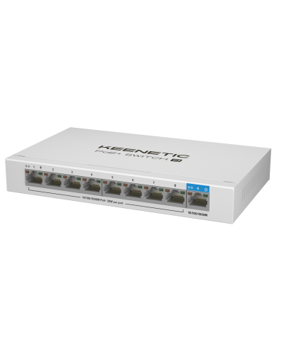 Keenetic KN-4710 (L2) 9х1Гбит/с 8PoE+ 120W. Коммутатор с PoE. KEENETIC в Череповце