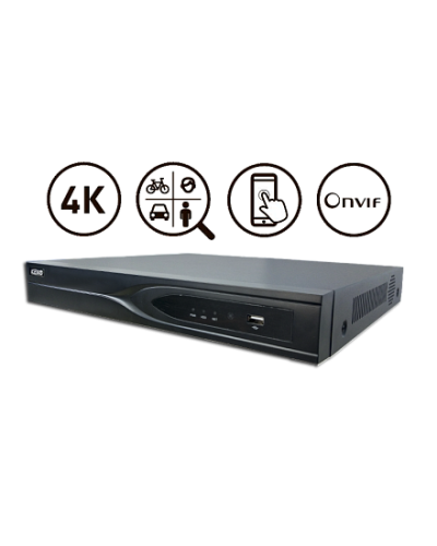 KN-CORE36/2-4K-AI. Видеорегистратор IP 36-канальный. KENO в Череповце