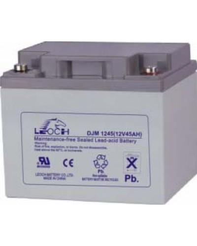 LEOCH DJM 1245. Аккумулятор герметичный свинцово-кислотный. LEOCH в Череповце