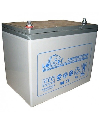 LEOCH DJM 1275H. Аккумулятор герметичный свинцово-кислотный. LEOCH в Череповце