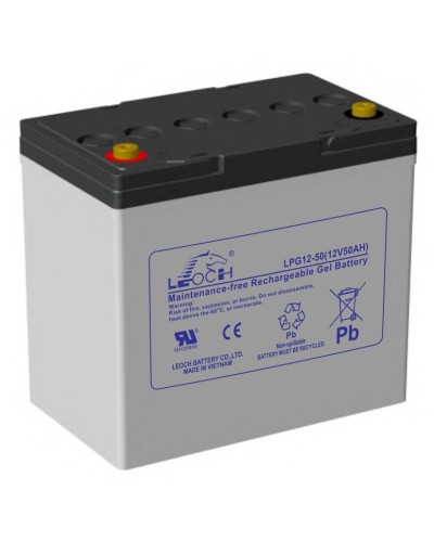 LEOCH LPG 12-50. Аккумулятор герметичный свинцово-кислотный. LEOCH в Череповце