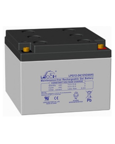 LEOCH LPG 12-24. Аккумулятор герметичный свинцово-кислотный. LEOCH в Череповце