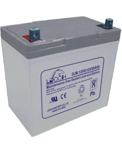LEOCH DJM 1255. Аккумулятор герметичный свинцово-кислотный. LEOCH в Череповце