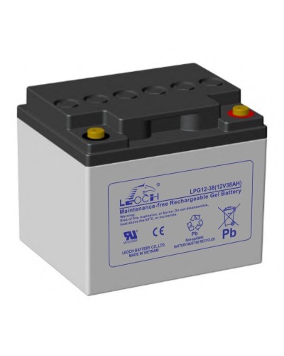 LEOCH LPG 12-38. Аккумулятор герметичный свинцово-кислотный. LEOCH в Череповце