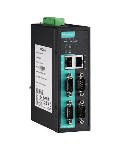 NPort IA5450A. 4-портовый усовершенствованный преобразователь. MOXA в Череповце