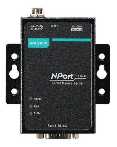 NPort 5110A. 1-портовый асинхронный сервер. MOXA в Череповце