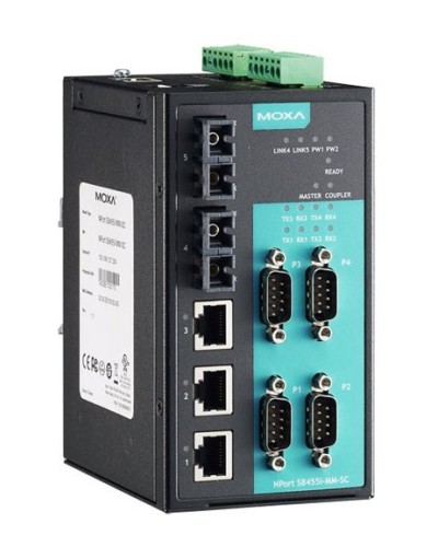 NPort S8455I-SS-SC. 4-портовый преобразователь. MOXA в Череповце