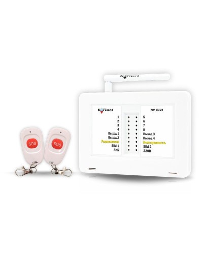 NV 8321ТК. GSM комплект тревожной сигнализации. NAVIgard в Череповце