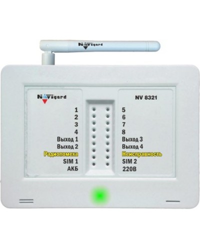 NV 8321. GSM сигнализация радиоканальная. NAVIgard в Череповце