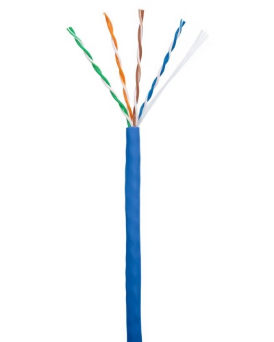 U/UTP 4pair, Cat5e, In, PVC (CCA-UU004-5E-PVC-BL). Кабель «витая пара» (LAN) для структурированных систем связи. NETLAN в Череповце