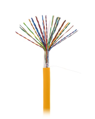 U/UTP 25pair, Cat5, In, LSZH (EC-UU025-5-LSZH-OR-3). Кабель «витая пара» (LAN) для структурированных систем связи. NETLAN в Череповце