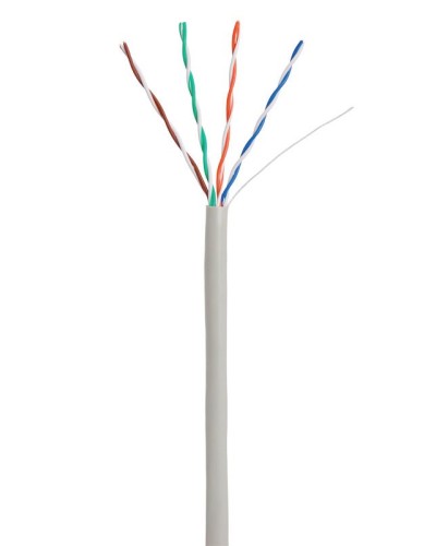 U/UTP 4pair, Cat5e, In, PVC (EC-UU004-5E-PVC-GY). Кабель «витая пара» (LAN) для структурированных систем связи. NETLAN в Череповце