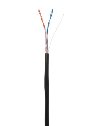 U/UTP 2pair, Cat5, Out, PE (EC-UU002-5-PE-BK). Кабель «витая пара» (LAN) для структурированных систем связи. NETLAN в Череповце