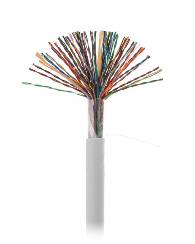 U/UTP 50pair, Cat5, In, PVC (EC-UU050-5-PVC-GY-3). Кабель «витая пара» (LAN) для структурированных систем связи. NETLAN в Череповце