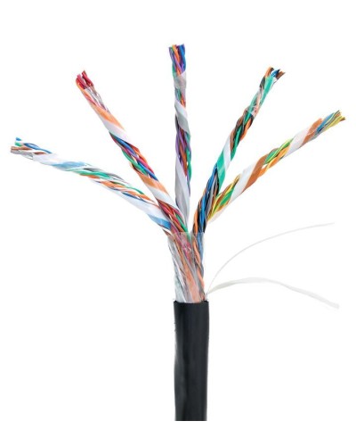 U/UTP 25pair, Cat5, Out, PE (EC-UU025-5-PE-BK-3). Кабель «витая пара» (LAN) для структурированных систем связи. NETLAN в Череповце