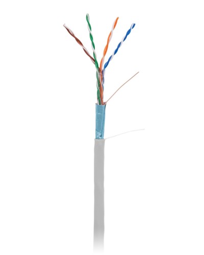 F/UTP 4pair, Cat5e, In, PVC (EC-UF004-5E-PVC-GY). Кабель «витая пара» (LAN) для структурированных систем связи. NETLAN в Череповце