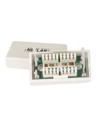 EC-UCB-IDC-UD2-WT-10 (10 шт). Проходной соединитель. NETLAN в Череповце