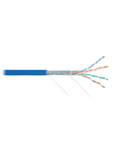 F/UTP 4pair, Cat5e, Solid, In, нг(А)-HF (NMC 4200C-BL). Кабель «витая пара» (LAN) для структурированных систем связи. NIKOMAX в Череповце