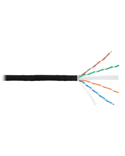 U/UTP 4pair, Cat6, Solid, In/Out, нг(А)-HF (NMC 4140C-BK). Кабель «витая пара» (LAN) для структурированных систем связи. NIKOMAX в Череповце