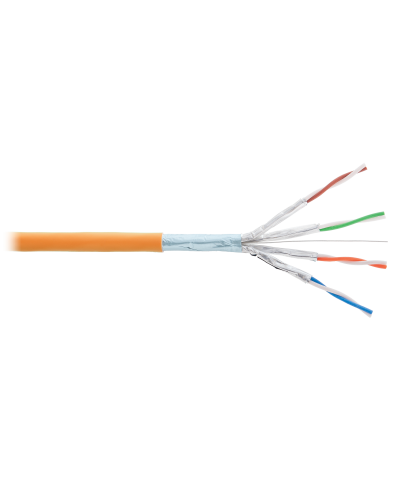 F/FTP 4pair, Cat6a, Solid, In, нг(А)-HF (NMC 4355C-OR). Кабель «витая пара» (LAN) для структурированных систем связи. NIKOMAX в Череповце