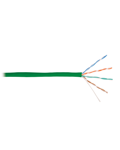 U/UTP 4pair, Cat5e, Solid, In, PVC (NMC 4100A-GN). Кабель «витая пара» (LAN) для структурированных систем связи. NIKOMAX в Череповце
