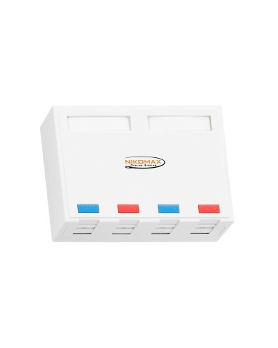 NMC-MB4P-ST-WT. Корпус настенной розетки. NIKOMAX в Череповце