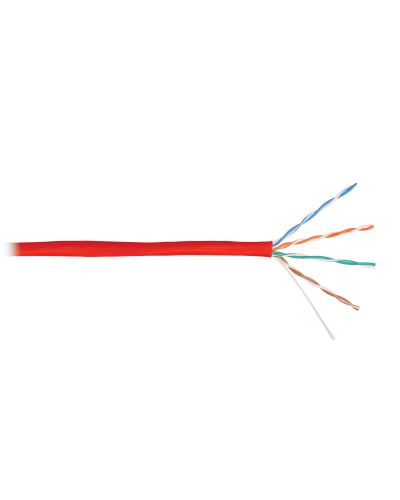 U/UTP 4pair, Cat5e, Solid, In, нг(А)-HF (NMC 4100C-RD). Кабель «витая пара» (LAN) для структурированных систем связи. NIKOMAX в Череповце