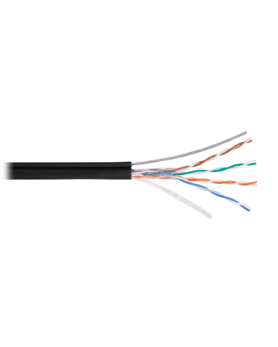 U/UTP 4pair, Cat5e, Solid, Out, SW, PVC (NMC 4805B-BK). Кабель «витая пара» (LAN) для структурированных систем связи. NIKOMAX в Череповце