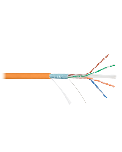 F/UTP 4pair, Cat6, Solid, In/Out, нг(А)-HF (NMC 9240C-OR). Кабель «витая пара» (LAN) для структурированных систем связи. NIKOMAX в Череповце