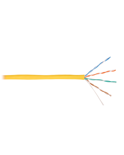 U/UTP 4pair, Cat5e, Solid, In, PVC (NMC 4100A-YL). Кабель «витая пара» (LAN) для структурированных систем связи. NIKOMAX в Череповце