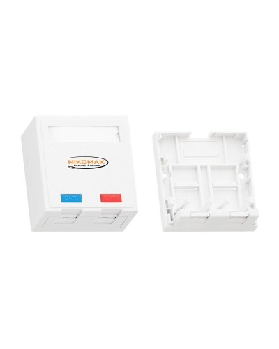 NMC-MB2P-ST-WT. Корпус настенной розетки. NIKOMAX в Череповце