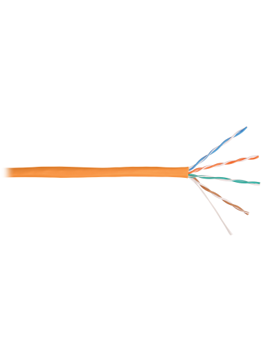 U/UTP 4pair, Cat5e, Solid, In, нг(А)-HF (NMC 4100C-OR). Кабель «витая пара» (LAN) для структурированных систем связи. NIKOMAX в Череповце