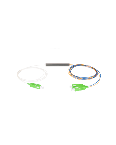 NMF-SPP1X2A1-SCA-M. Сплиттер планарный 1x2, 9/125мкм, SC/APC, 0.9 мм. NIKOMAX в Череповце