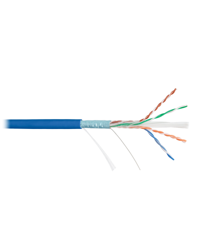 F/UTP 4pair, Cat6, Solid, In, нг(А)-HF (NMC 4240C-BL). Кабель «витая пара» (LAN) для структурированных систем связи. NIKOMAX в Череповце